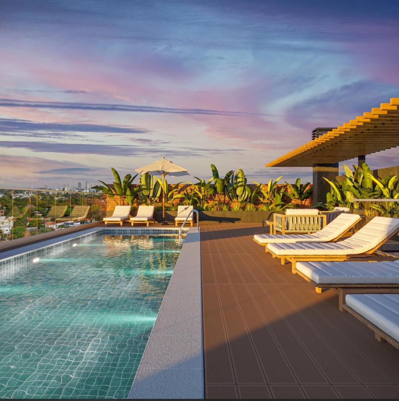 Cerca De Shopping Mariscal Lopez Apartment อะซุนซิออง ภายนอก รูปภาพ